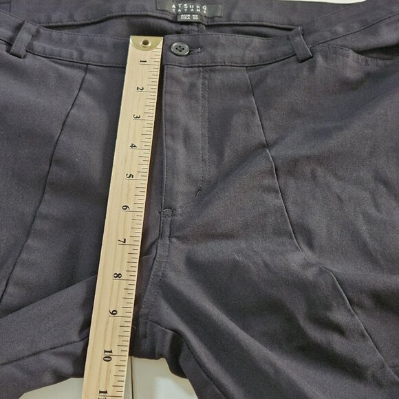 Atsuro Tayama Pants Womens US 10 Black Skinny Stretch Made In Japan Goth EUR 42 - Picture 6 of 16